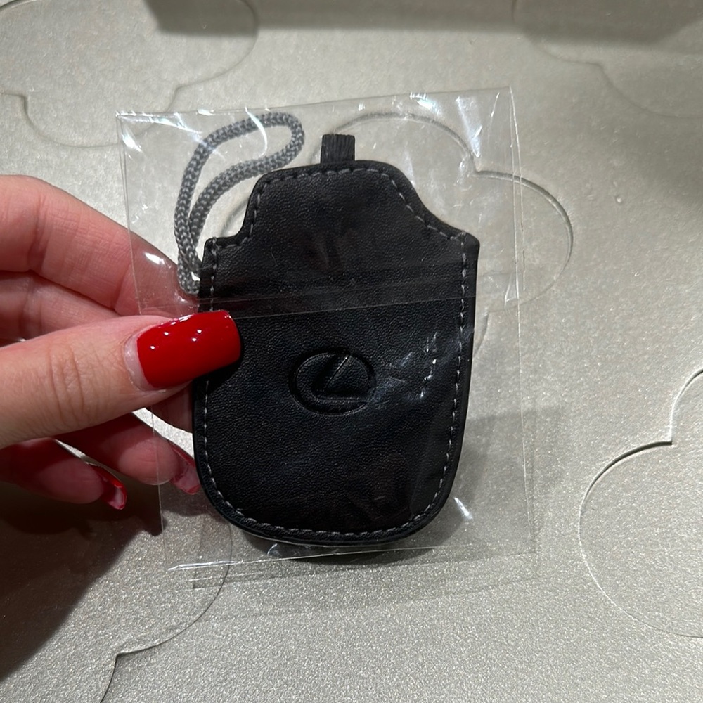 Lexus Black Textured Cover with Strap